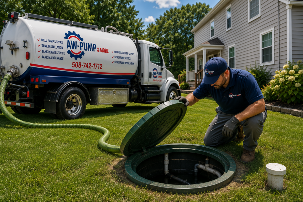 Septic Tank Pumping in Massachusetts